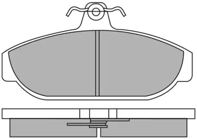 Комплект тормозных колодок AISIN ASN-2193